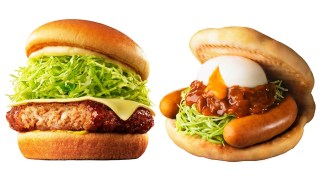 モスバーガー「月見フォカッチャ」が復活！「メンチカツチーズバーガー」も新登場